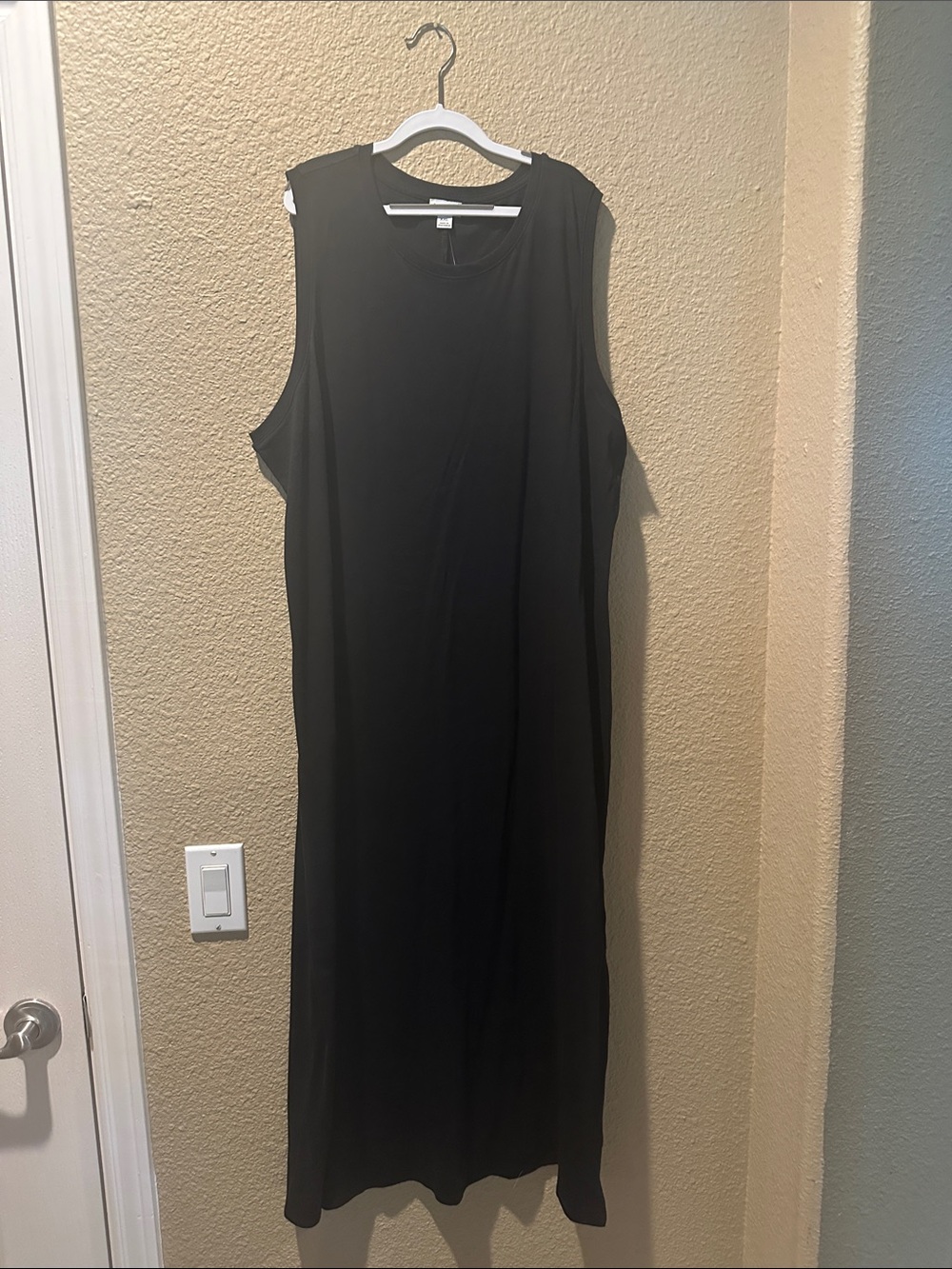 J. Crew Black Sleeveless Maxi Dress - Minimalist Silhouette